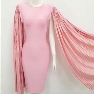 Bandage pink dress large